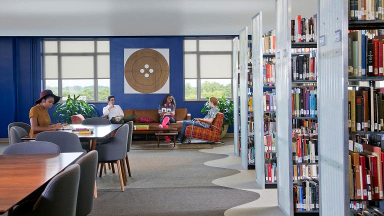 SCAD Library interior